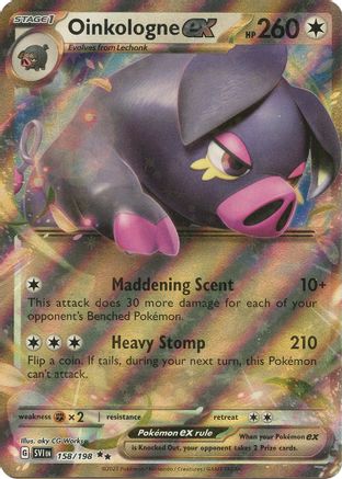 Oinkologne ex 158/198  - Holofoil - Double Rare