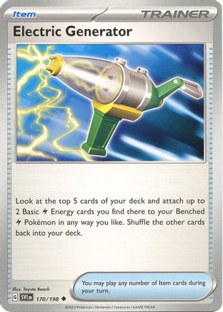 Electric Generator 170  - Uncommon