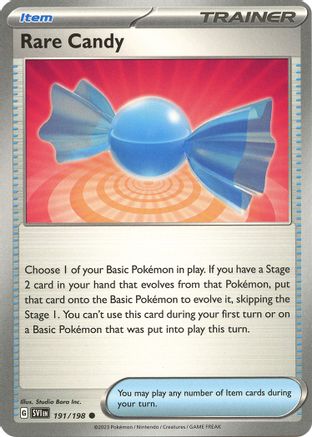 Rare Candy 191/198  - Common