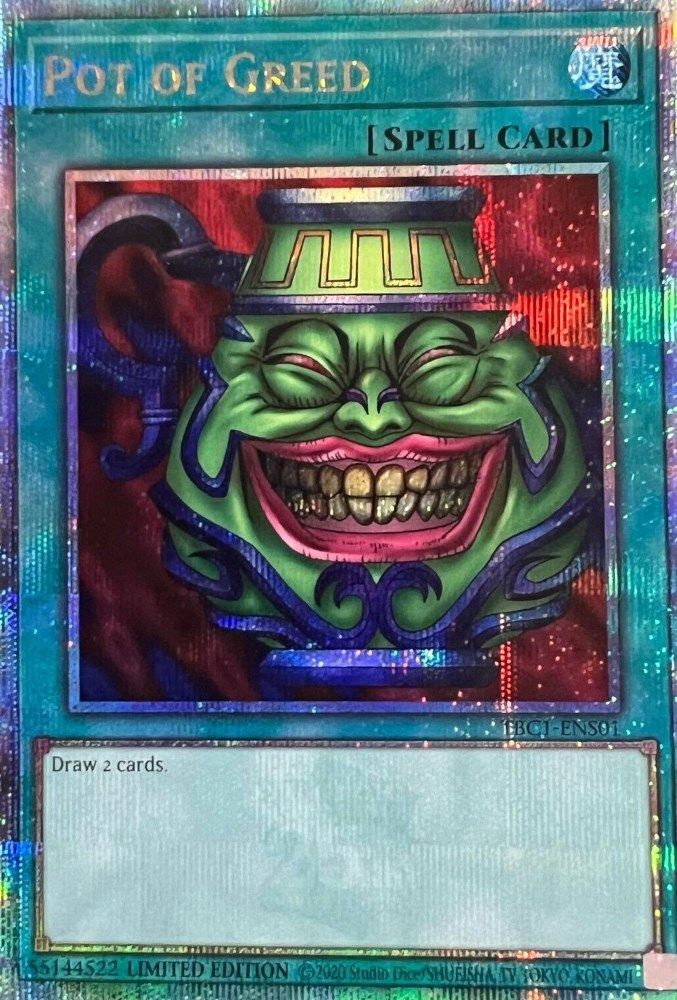 Pot de cupidité [TBC1-ENS01] Secret Rare 