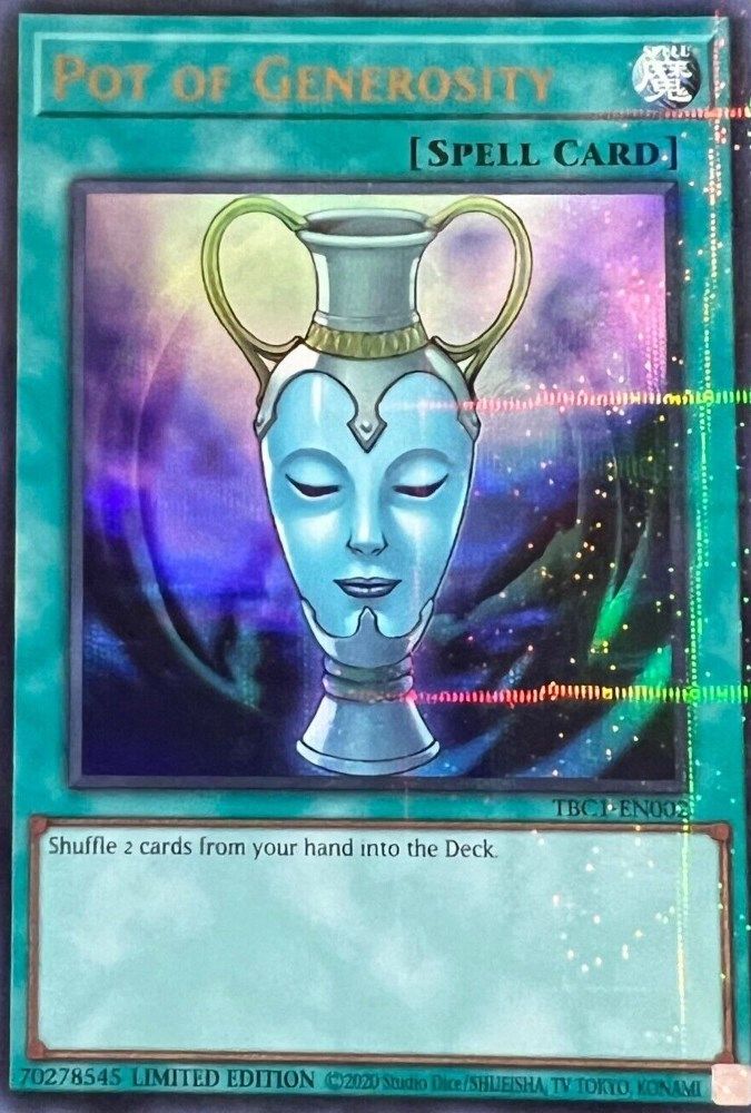 Pot de générosité [TBC1-EN002] Ultra Rare 