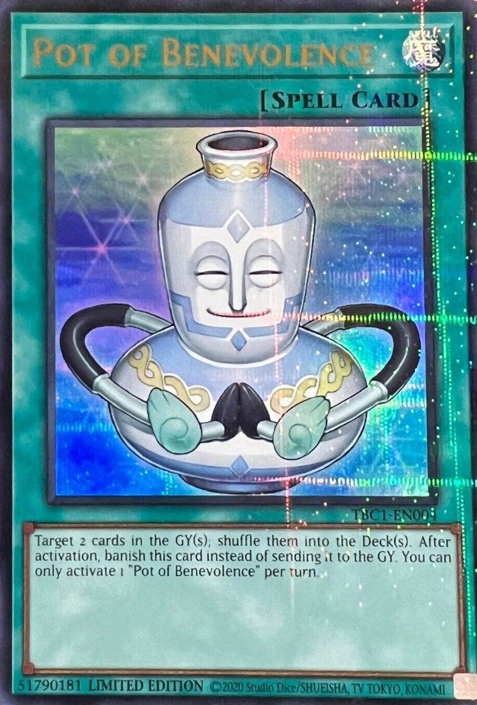 Pot of Benevolence (TBC1-EN004) - Ultra Rare