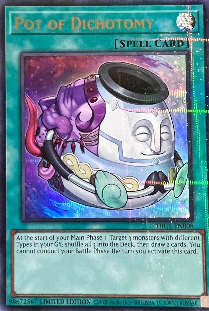 Pot de dichotomie [TBC1-EN008] Ultra Rare 