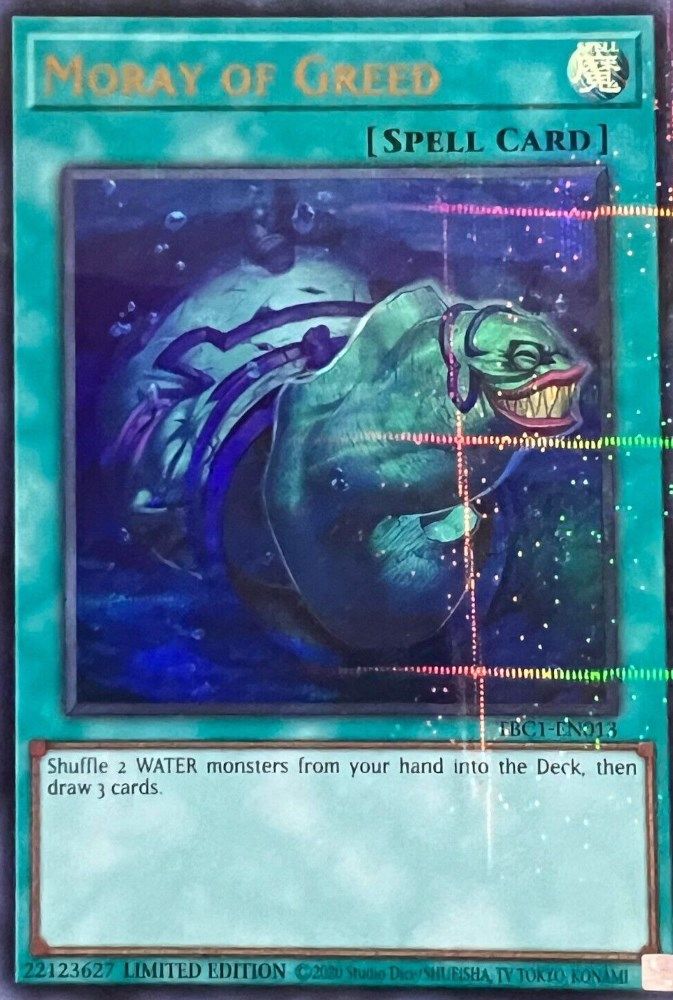 Moray of Greed (TBC1-EN013) - Ultra Rare
