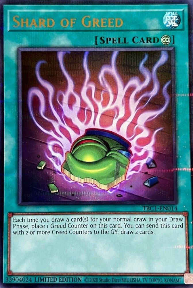 Éclat de cupidité [TBC1-EN014] Ultra Rare 