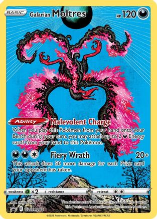Galarian Moltres SWSH284  - Holofoil - Promo