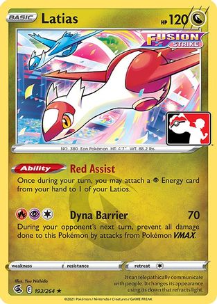 Latias (193/264) [Pack de prix série deux] 