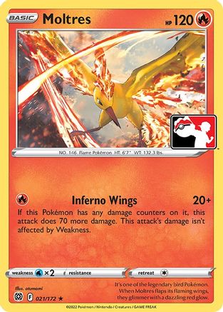 Moltres 021  - Rare