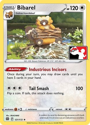 Bibarel (121/172) [Pack de prix série deux] 