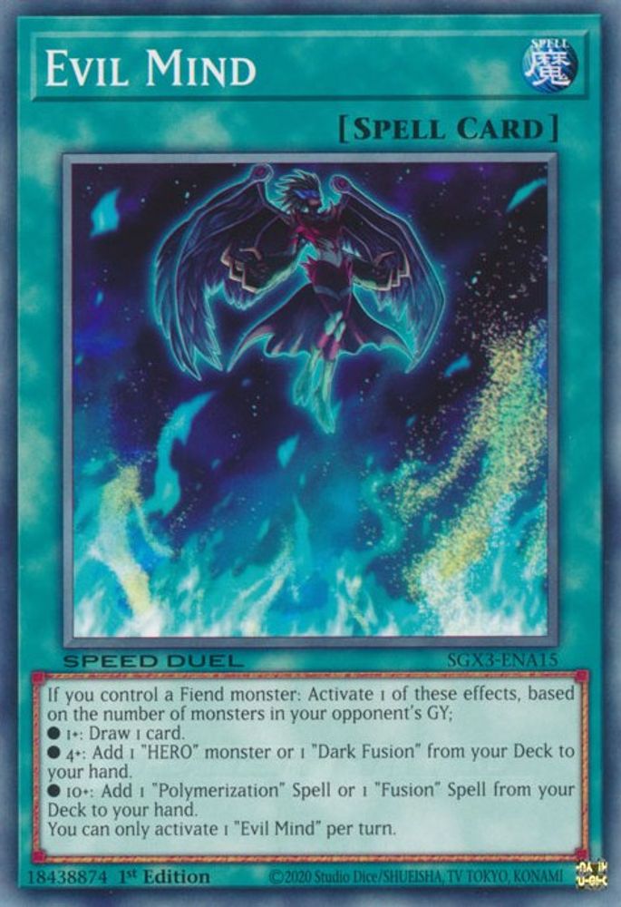 Evil Mind (SGX3-ENA15) - Common