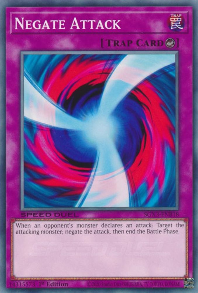 Negate Attack (SGX3-ENB18) - Common