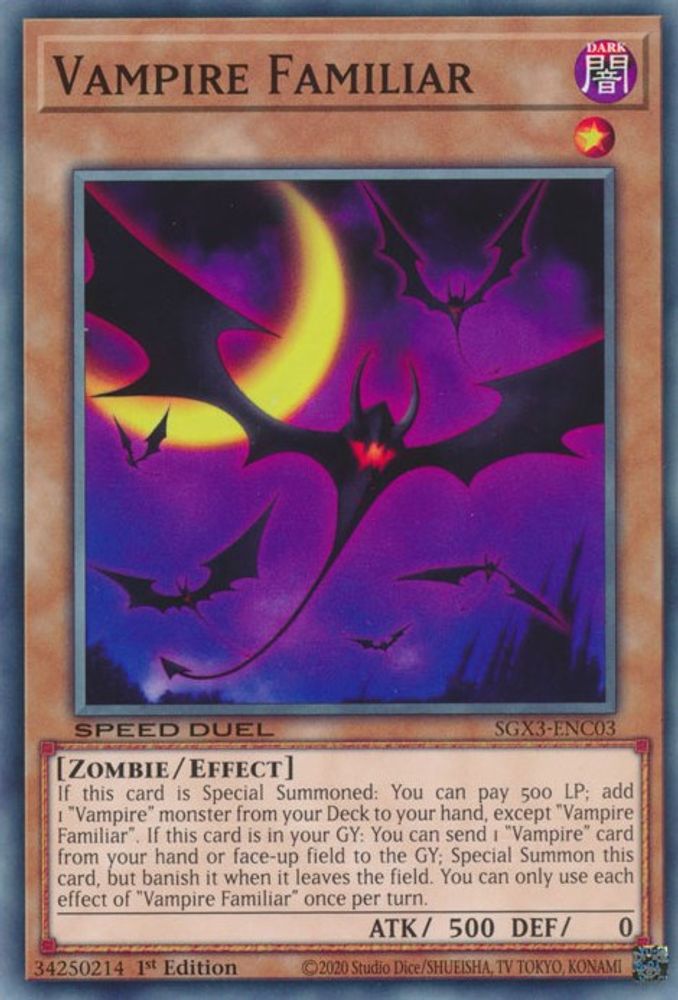 Vampire Familiar (SGX3-ENC03) - Common