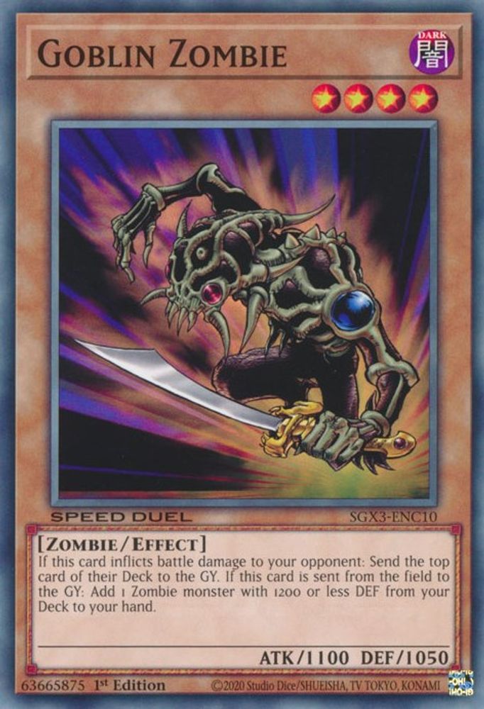 Goblin Zombie (SGX3-ENC10) - Common