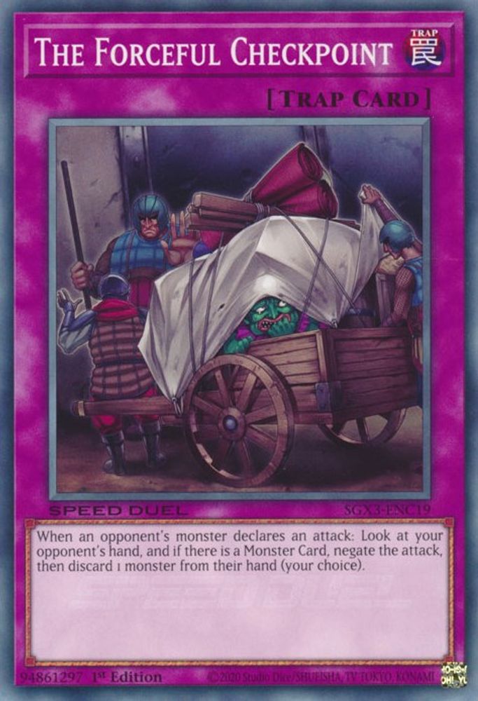 The Forceful Checkpoint (SGX3-ENC19) - Common