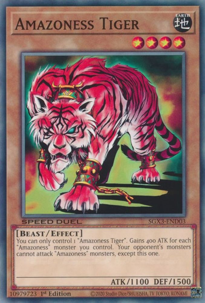 Tigre Amazonesse [SGX3-END03] Commun 