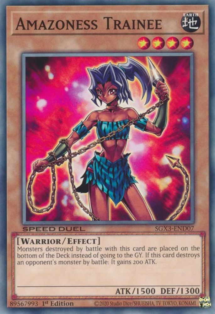 Amazoness Trainee (SGX3-END07) - Common