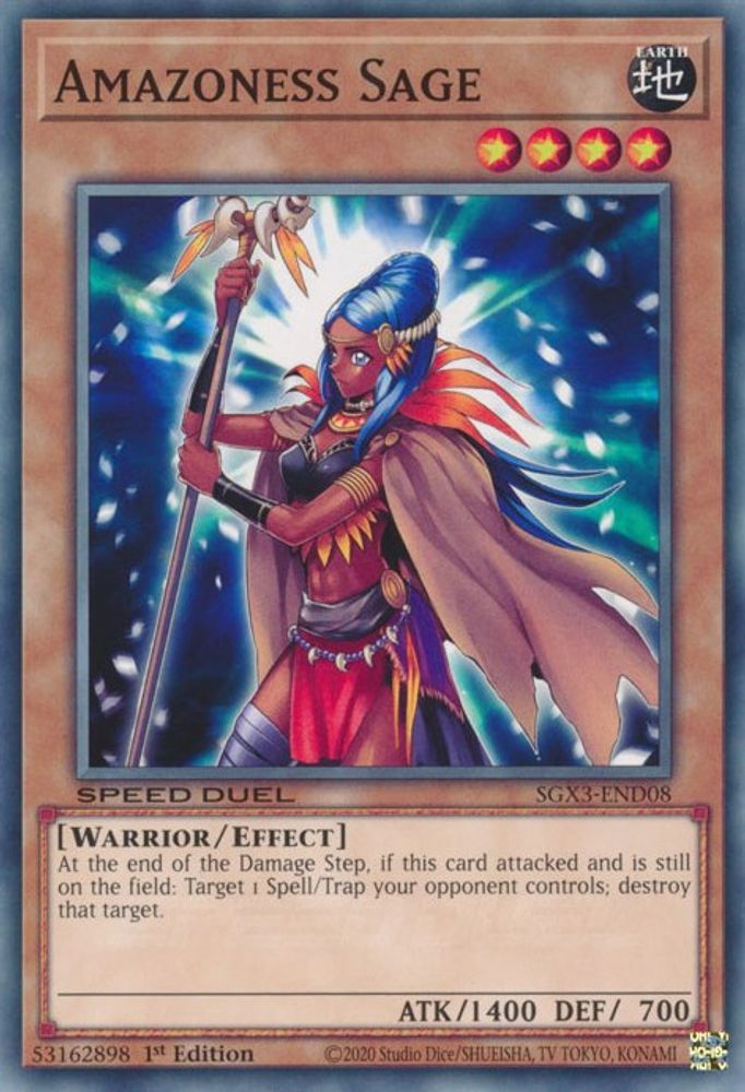 Amazoness Sage (SGX3-END08) - Common