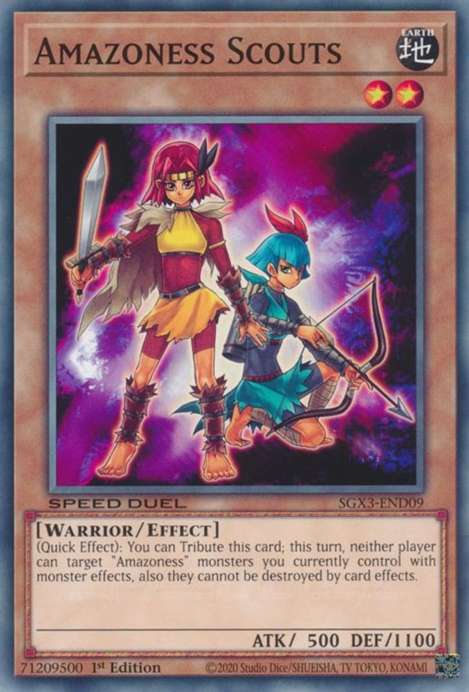 Amazoness Scouts (SGX3-END09) - Common