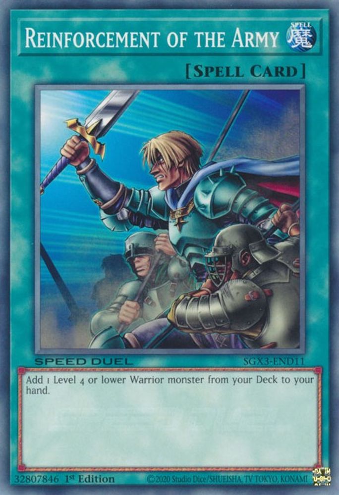 Reinforcement of the Army (SGX3-END11) - Common