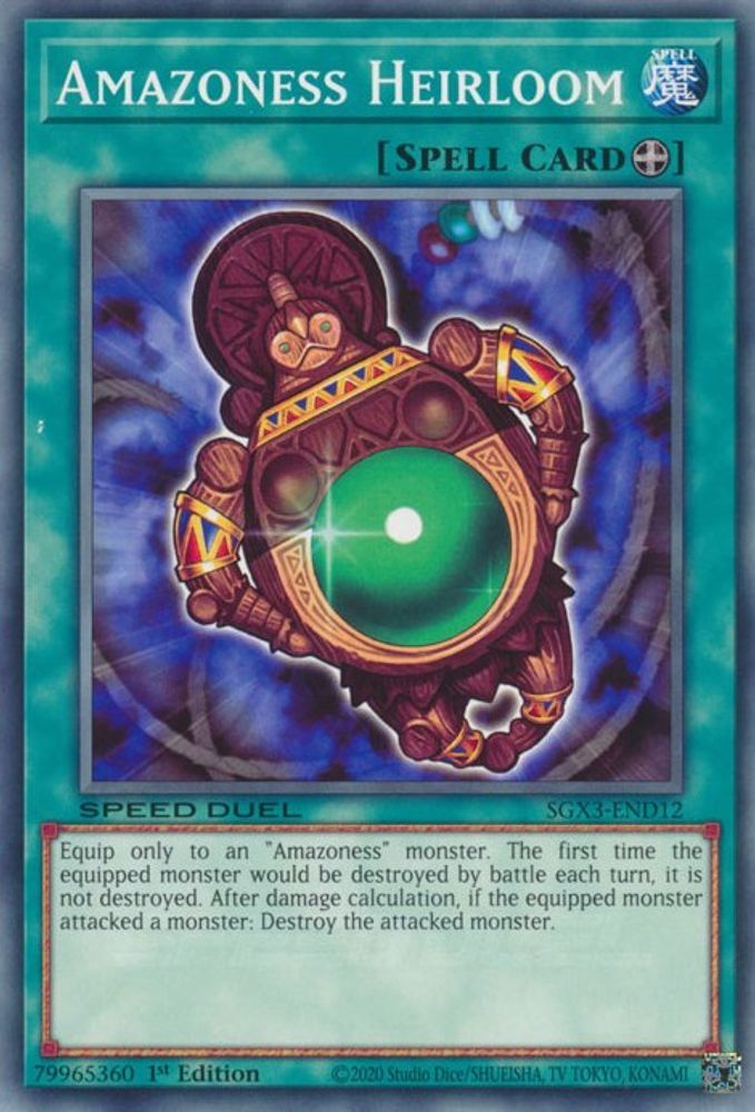Amazoness Heirloom (SGX3-END12) - Common