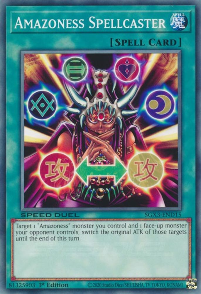 Lanceur de sorts Amazoness [SGX3-END15] Commun 