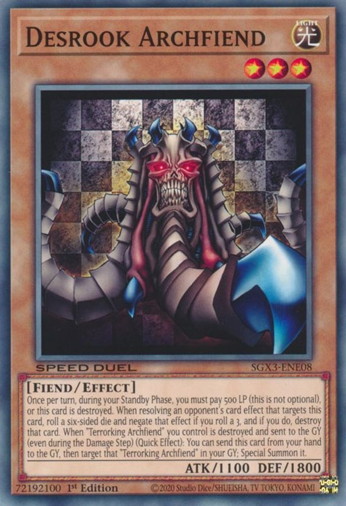 Desrook Archdémon [SGX3-ENE08] Commun 