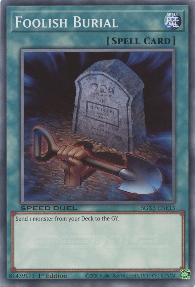 Foolish Burial (E) (SGX3-ENE13) - Common