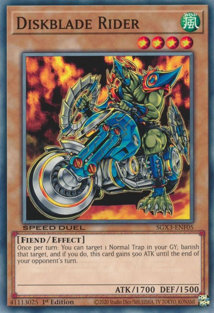 Diskblade Rider (SGX3-ENF05) - Common