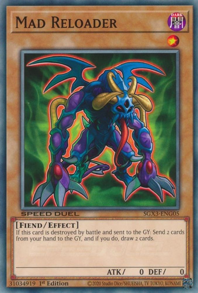 Mad Reloader [SGX3-ENG05] commun 