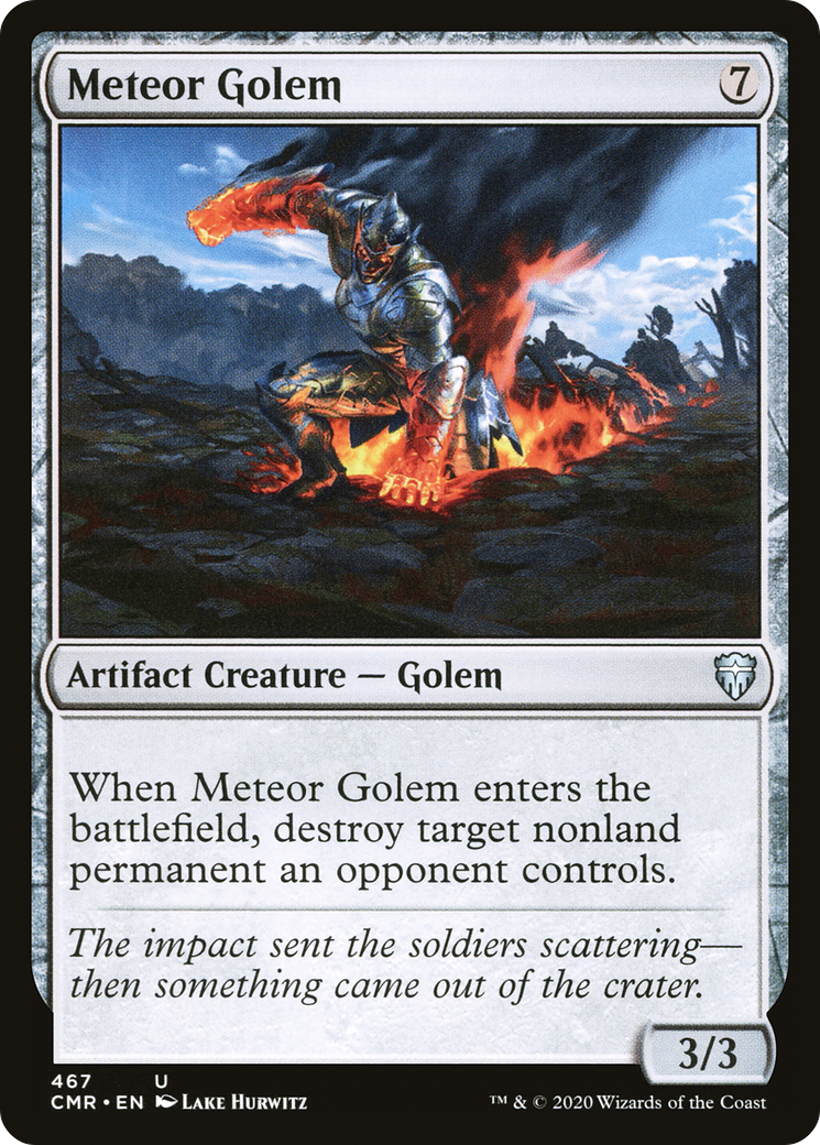 Golem météore (467) [Légendes du commandant] 