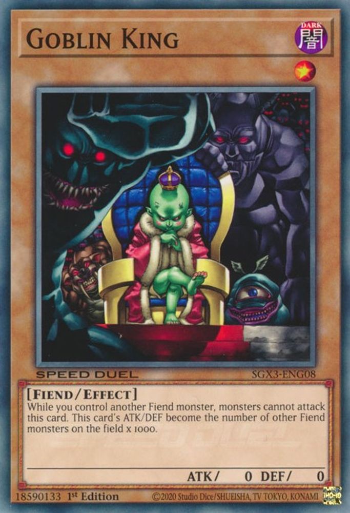 Goblin King (SGX3-ENG08) - Common