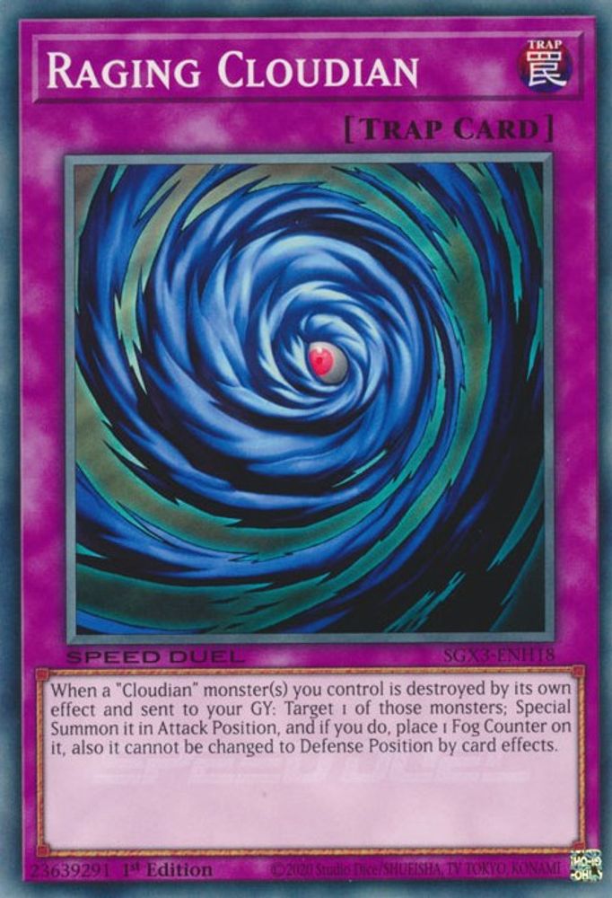 Raging Cloudian (SGX3-ENH18) - Common