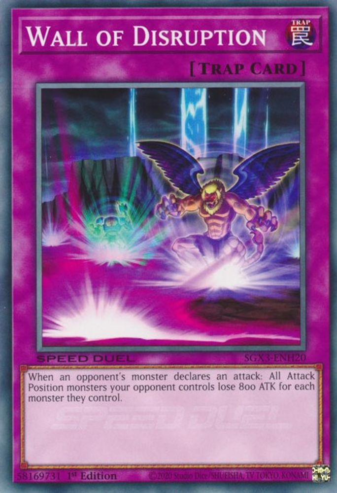 Wall of Disruption (SGX3-ENH20) - Common