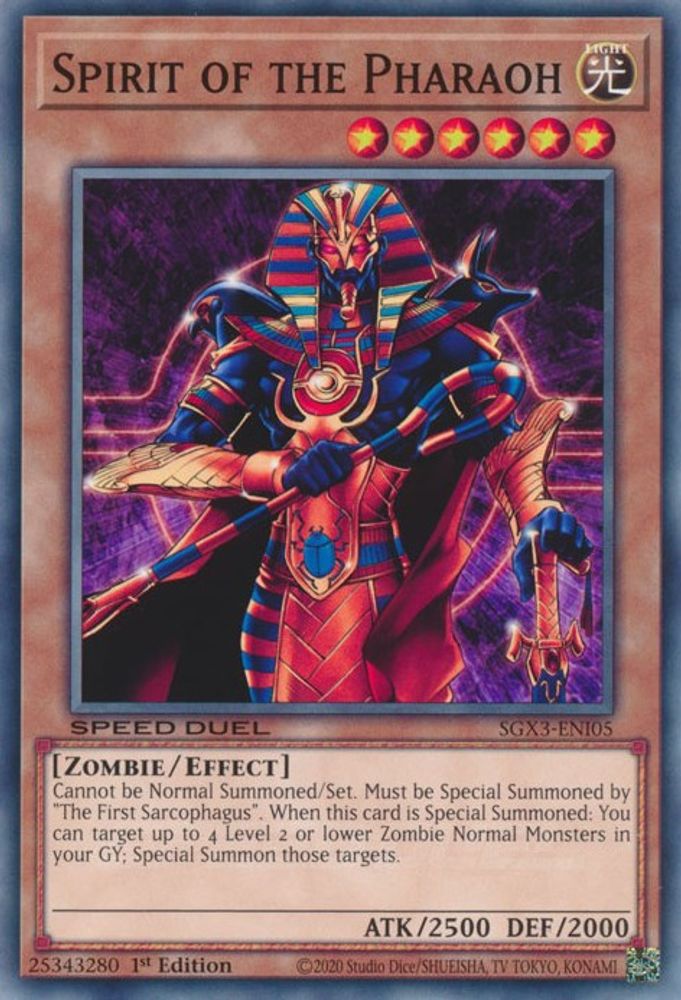 Spirit of the Pharaoh (SGX3-ENI05) - Common