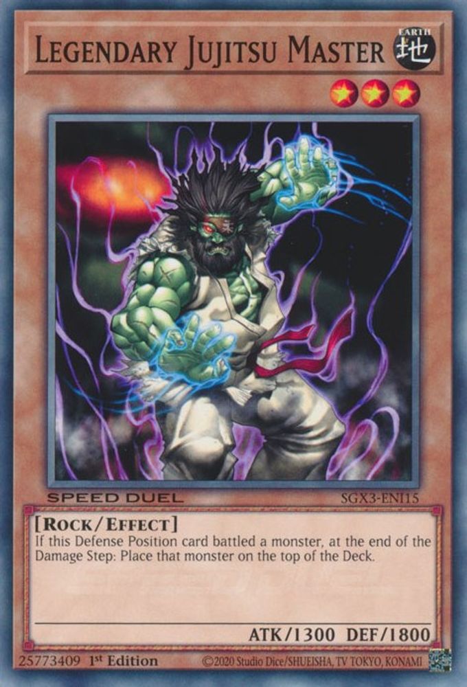 Legendary Jujitsu Master (SGX3-ENI15) - Common