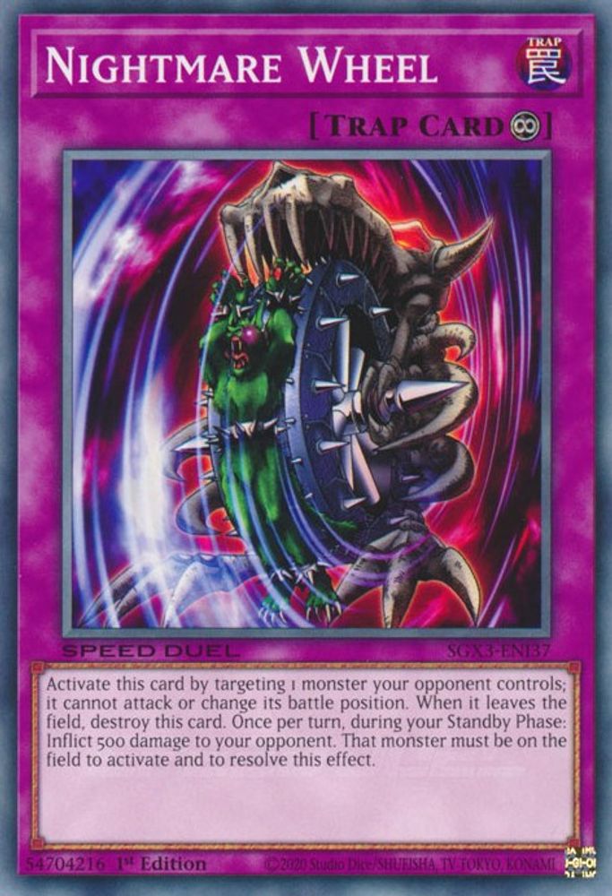 Nightmare Wheel (SGX3-ENI37) - Common
