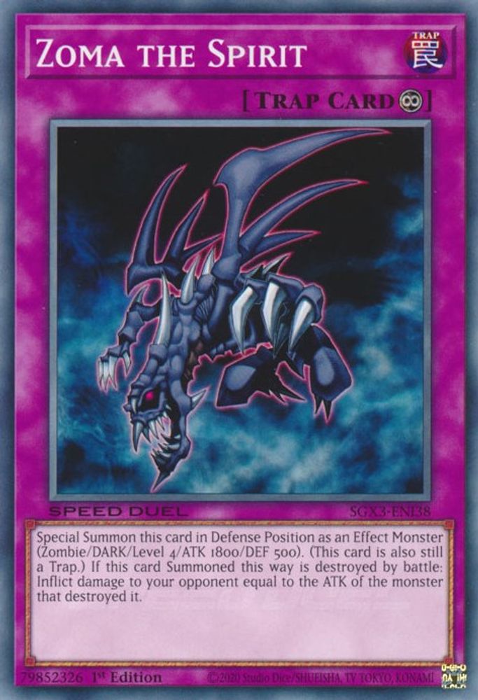 Zoma the Spirit (SGX3-ENI38) - Common