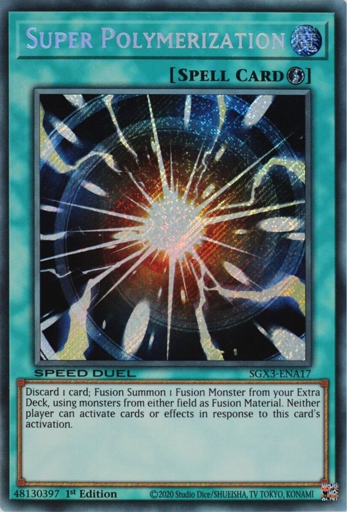 Super Polymerization (Secret Rare) (SGX3-ENA17) - Secret Rare