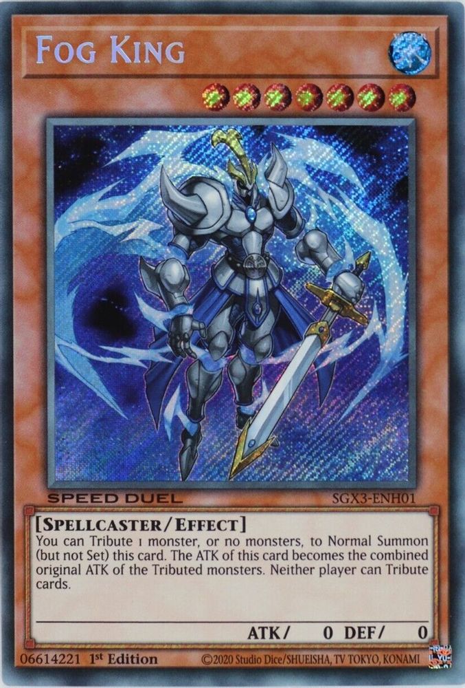 Fog King (Secret Rare) (SGX3-ENH01) - Secret Rare
