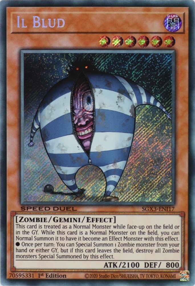 Il Blud (Secret Rare) (SGX3-ENI17) - Secret Rare
