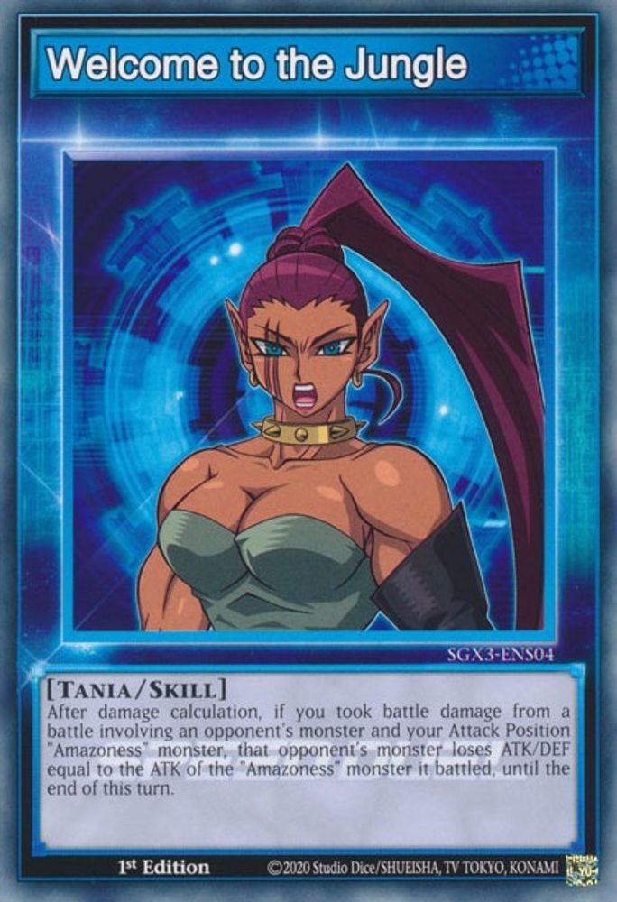 Bienvenue dans la jungle [SGX3-ENS04] Commun 