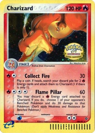 Charizard - 100/97 (National Championships)/97  - Holofoil - Promo
