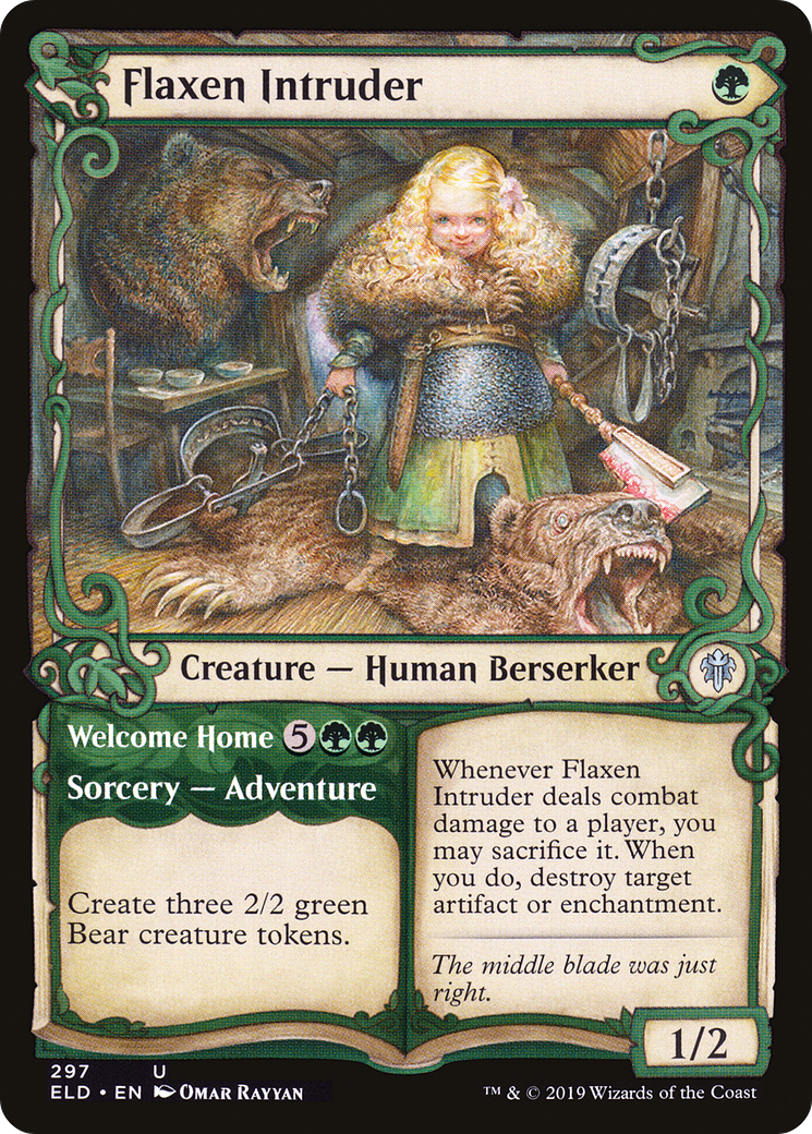 Flaxen Intruder // Bienvenue à la maison (vitrine) [Trône d'Eldraine] 