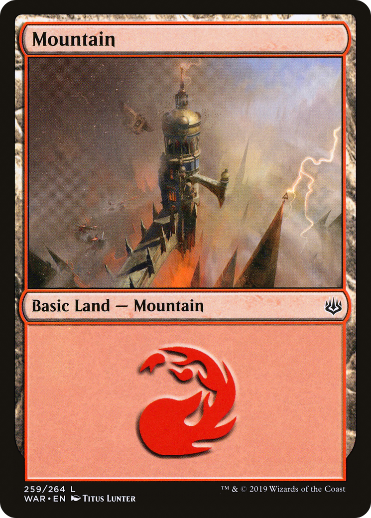Mountain (259) (WAR-259) - War of the Spark