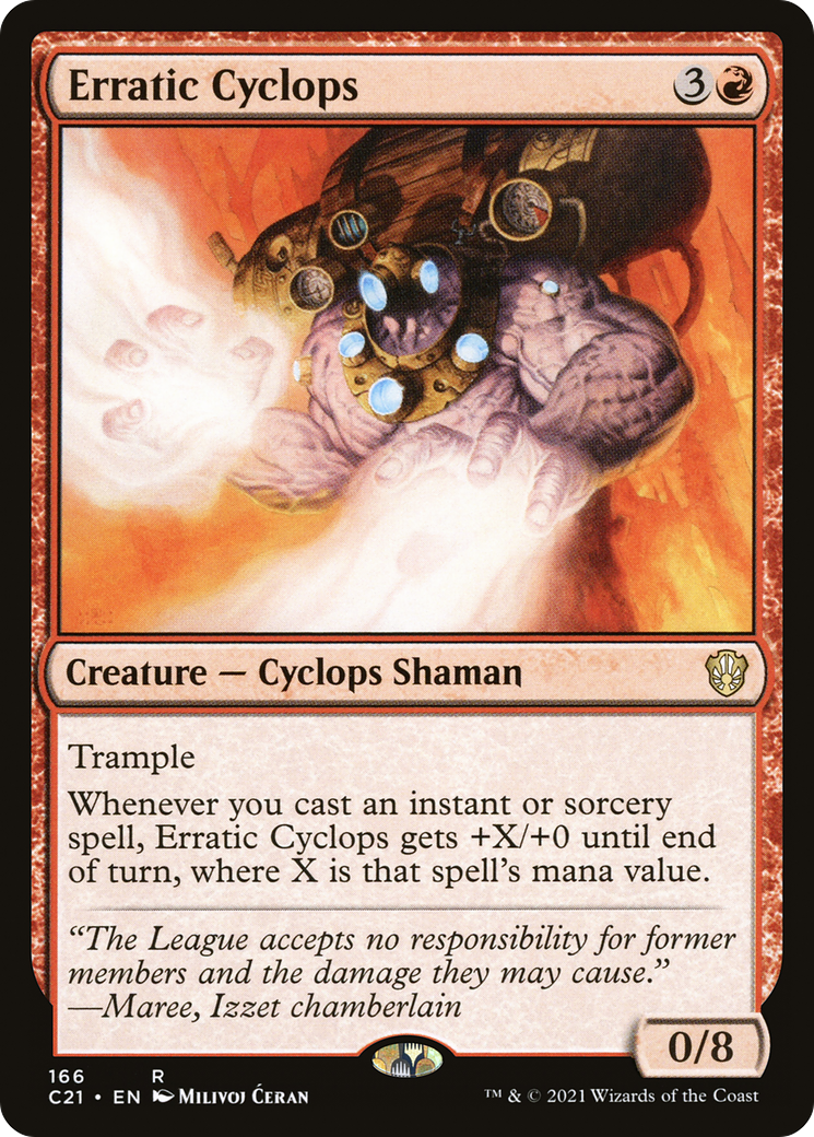 Cyclope erratique [Commandant 2021] 