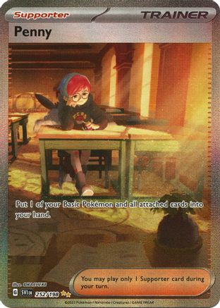 Penny 252/198  - Holofoil - Special Illustration Rare