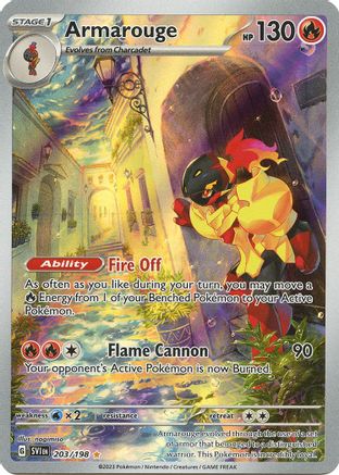 Armarouge 203/198  - Holofoil - Illustration Rare