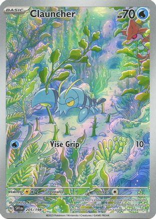 Clauncher 205/198  - Holofoil - Illustration Rare