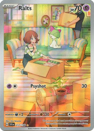 Ralts 211/198  - Holofoil - Illustration Rare