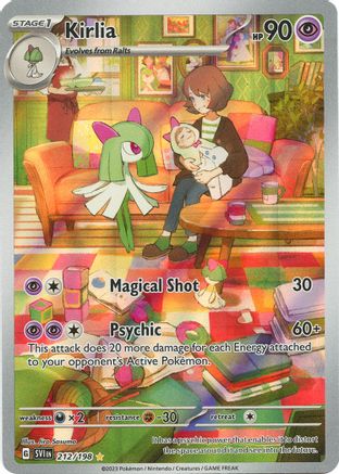 Kirlia 212/198  - Holofoil - Illustration Rare